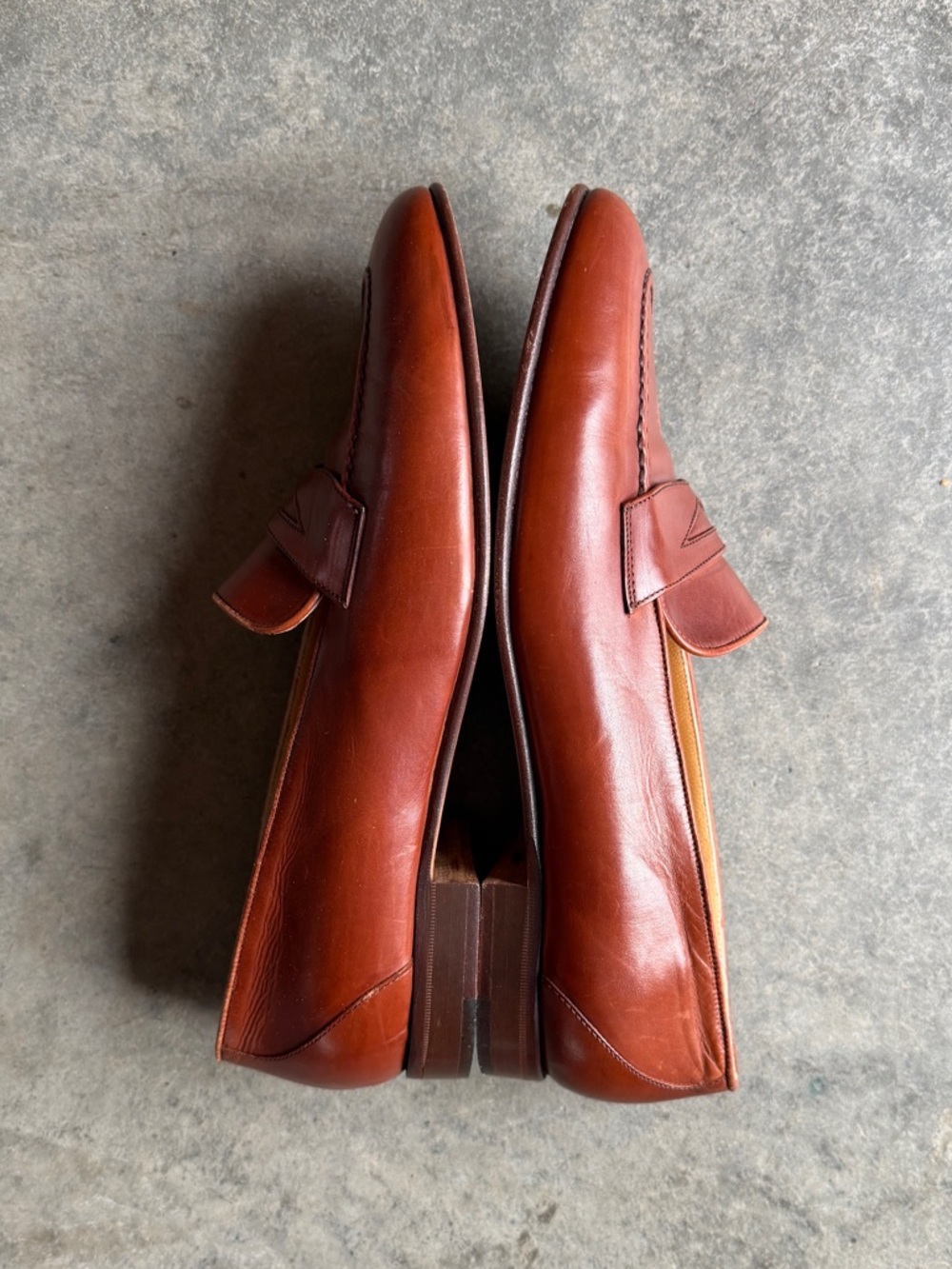 Italian Leather Loafers from Lands’ End - Picture 2 of 5
